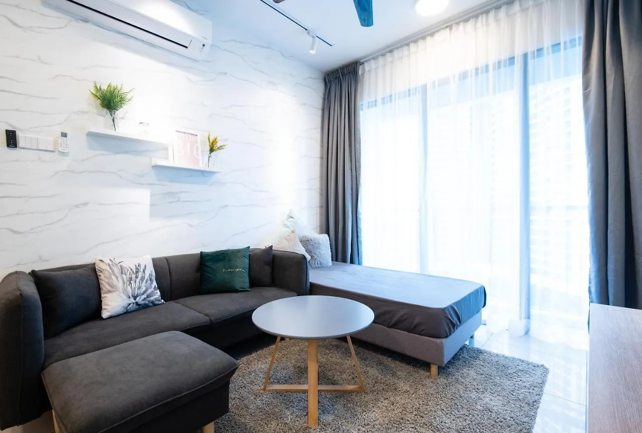 3 Rooms Elegant Minimalist Design Setapak 15Min Klcc Kuala Lumpur Apartment