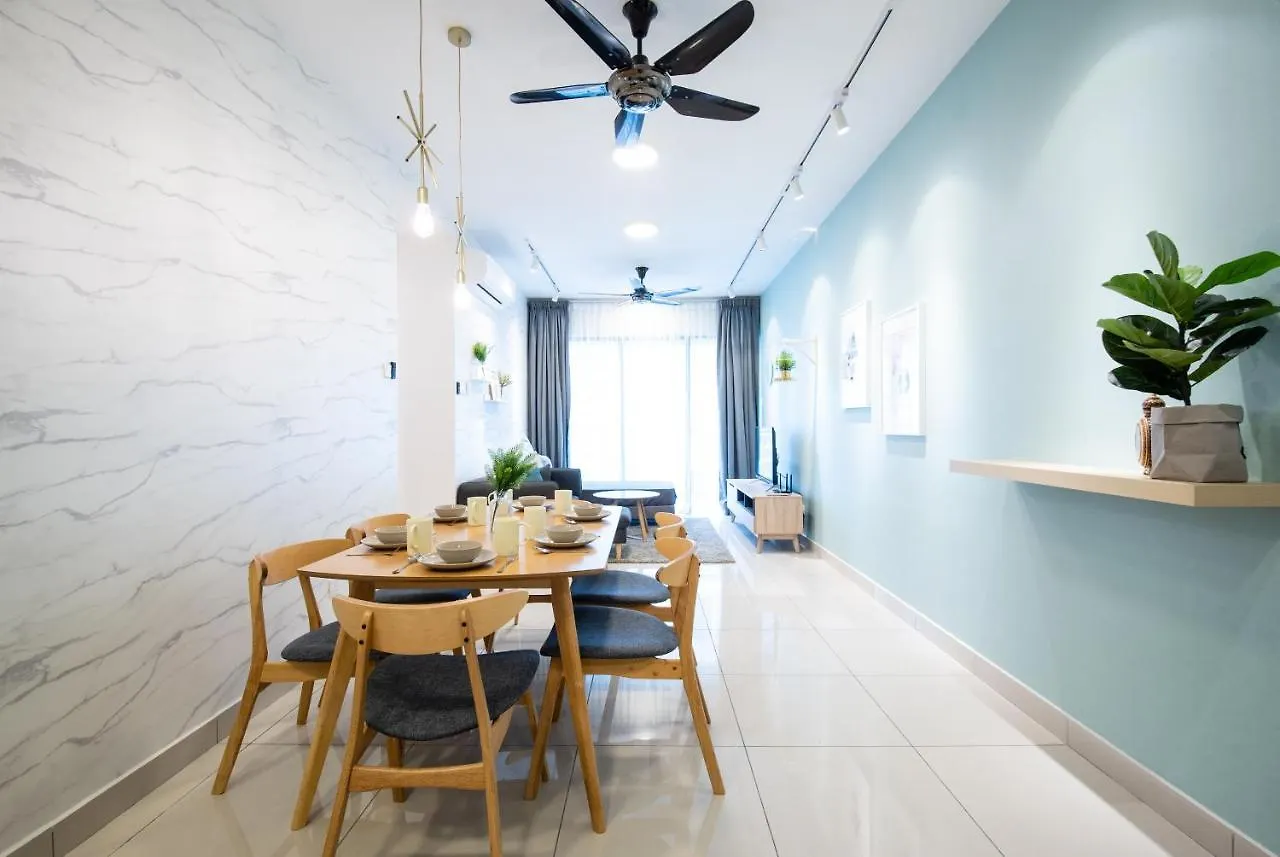 3 Rooms Elegant Minimalist Design Setapak 15Min Klcc Kuala Lumpur Apartment